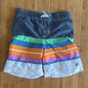 Nautica Kids Multicolor Striped Shorts